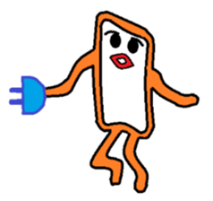 Square monkey sticker #547973