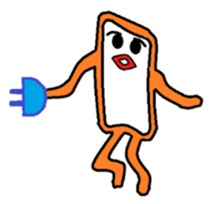 Square monkey sticker #547973