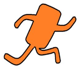 Square monkey sticker #547976