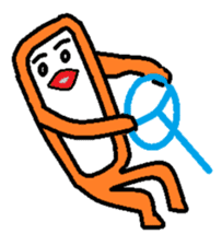 Square monkey sticker #547982