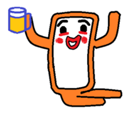 Square monkey sticker #547984