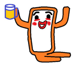 Square monkey sticker #547984