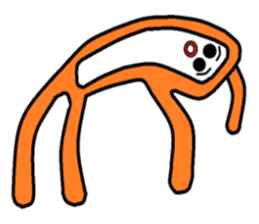 Square monkey sticker #547988