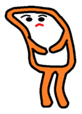 Square monkey sticker #547990