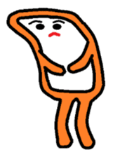 Square monkey sticker #547990