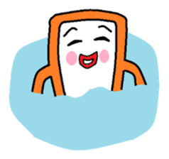 Square monkey sticker #547992