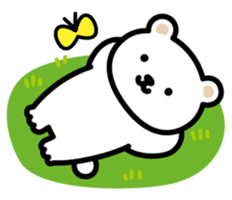Polar bear daily sticker sticker #548713