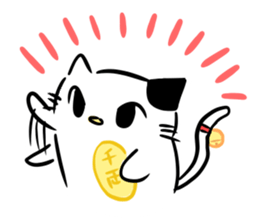 Manekineko Koban (Lucky cat Koban) sticker #548798