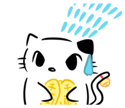 Manekineko Koban (Lucky cat Koban) sticker #548831