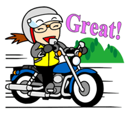 Motorcycle touring (E) vol.01 sticker #548835