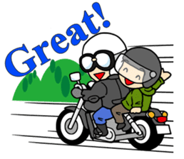 Motorcycle touring (E) vol.01 sticker #548836
