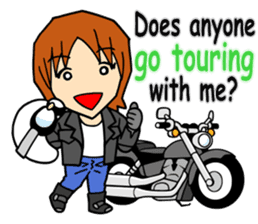 Motorcycle touring (E) vol.01 sticker #548842