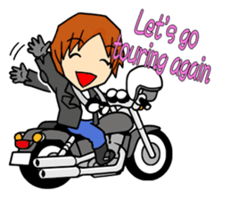 Motorcycle touring (E) vol.01 sticker #548852