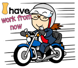 Motorcycle touring (E) vol.01 sticker #548855