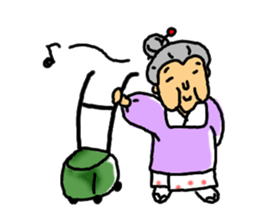 Grandma stamp sticker #549064