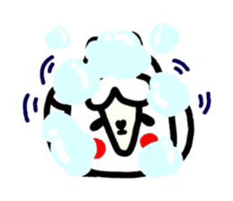 Alpaca of drooping eyes(Reaction series) sticker #549187