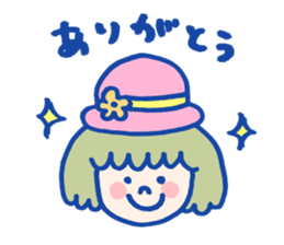 Hat Girl & Friends sticker #549835