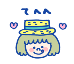 Hat Girl & Friends sticker #549836