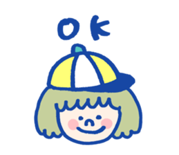 Hat Girl & Friends sticker #549839