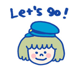 Hat Girl & Friends sticker #549841