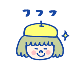 Hat Girl & Friends sticker #549843