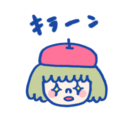 Hat Girl & Friends sticker #549849