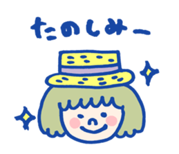 Hat Girl & Friends sticker #549856