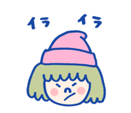 Hat Girl & Friends sticker #549861