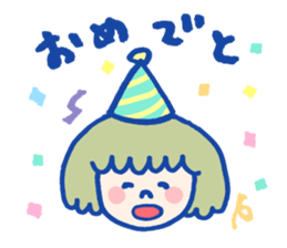 Hat Girl & Friends sticker #549865