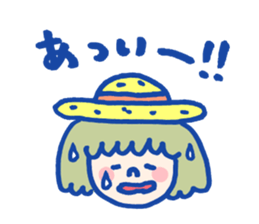 Hat Girl & Friends sticker #549868