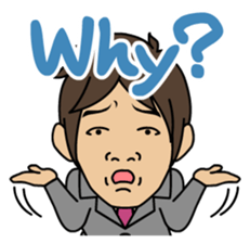 Productivity drive stamp , Mr. Tsukasa sticker #550880