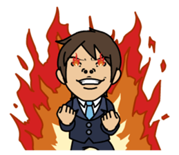 Productivity drive stamp , Mr. Tsukasa sticker #550907