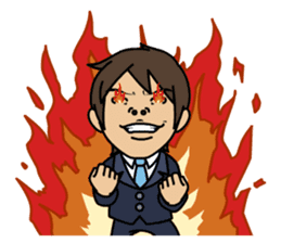 Productivity drive stamp , Mr. Tsukasa sticker #550907