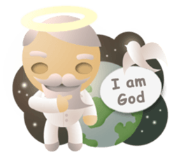 God Baby sticker #550957