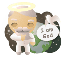 God Baby sticker #550957
