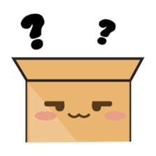 Torro, the cardboard box robot sticker #551281