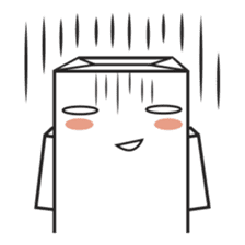 Torro, the cardboard box robot sticker #551282