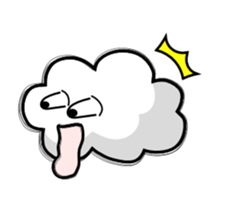Feelings of cloud sticker #551320