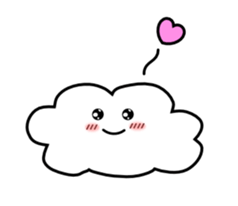 Feelings of cloud sticker #551327