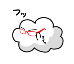 Feelings of cloud sticker #551332