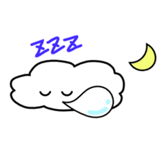 Feelings of cloud sticker #551338