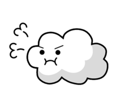 Feelings of cloud sticker #551340