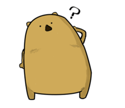 Greedy wombat sticker #551463