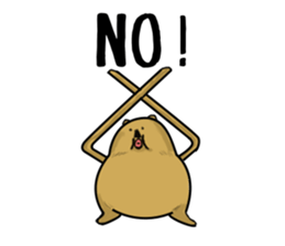 Greedy wombat sticker #551473