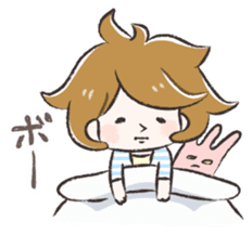 Radiant woman Stamp sticker #551709