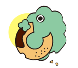 mokumoku's and friends sticker #551801