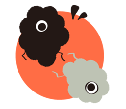 mokumoku's and friends sticker #551822