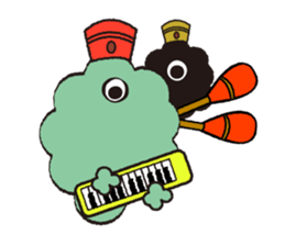 mokumoku's and friends sticker #551831