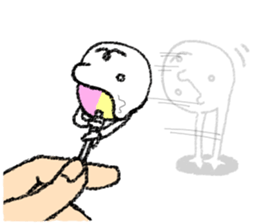 white white white sticker #551855