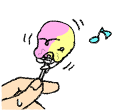 white white white sticker #551856